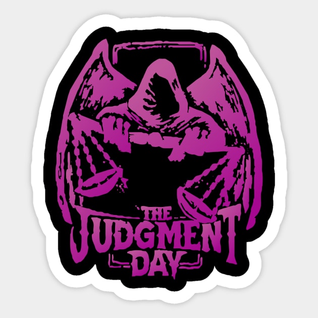 The Judgment Day Sticker by TamaJonson